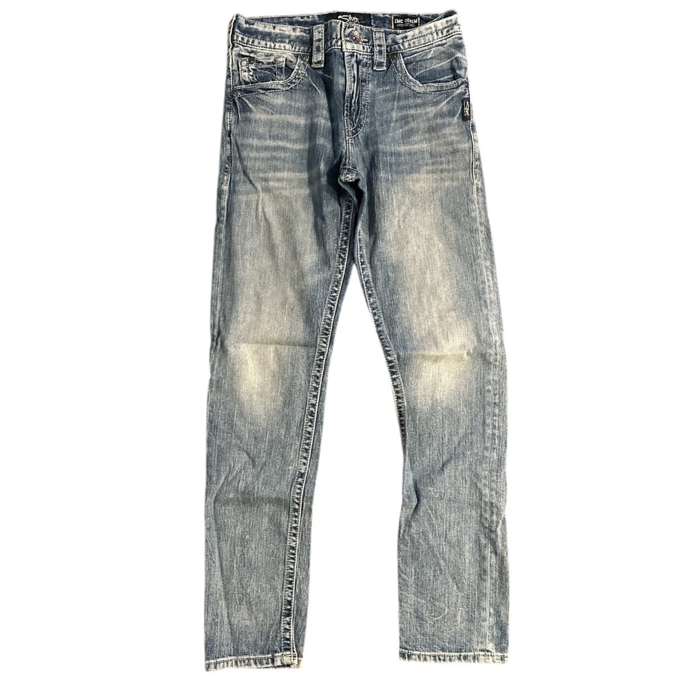 Silver Eddie W30/L36 Men's Blue Denim Jeans